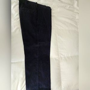 Black Haggar corduroy pants